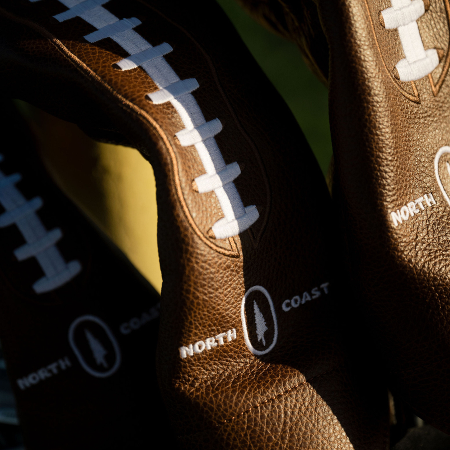 Game Day Leather Football Headcovers