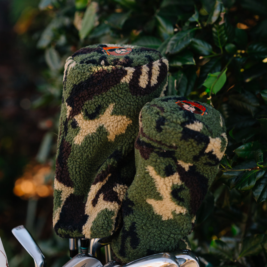 Bogey Camo Sherpa Barrel Headcovers