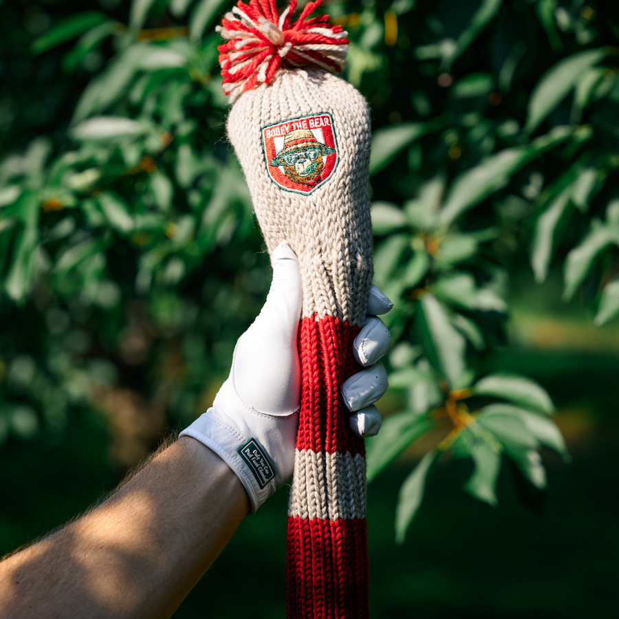 Bogey Cherry Bear Knit Headcovers
