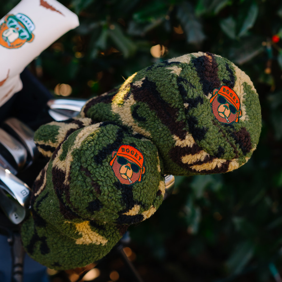 Bogey Camo Sherpa Barrel Headcovers