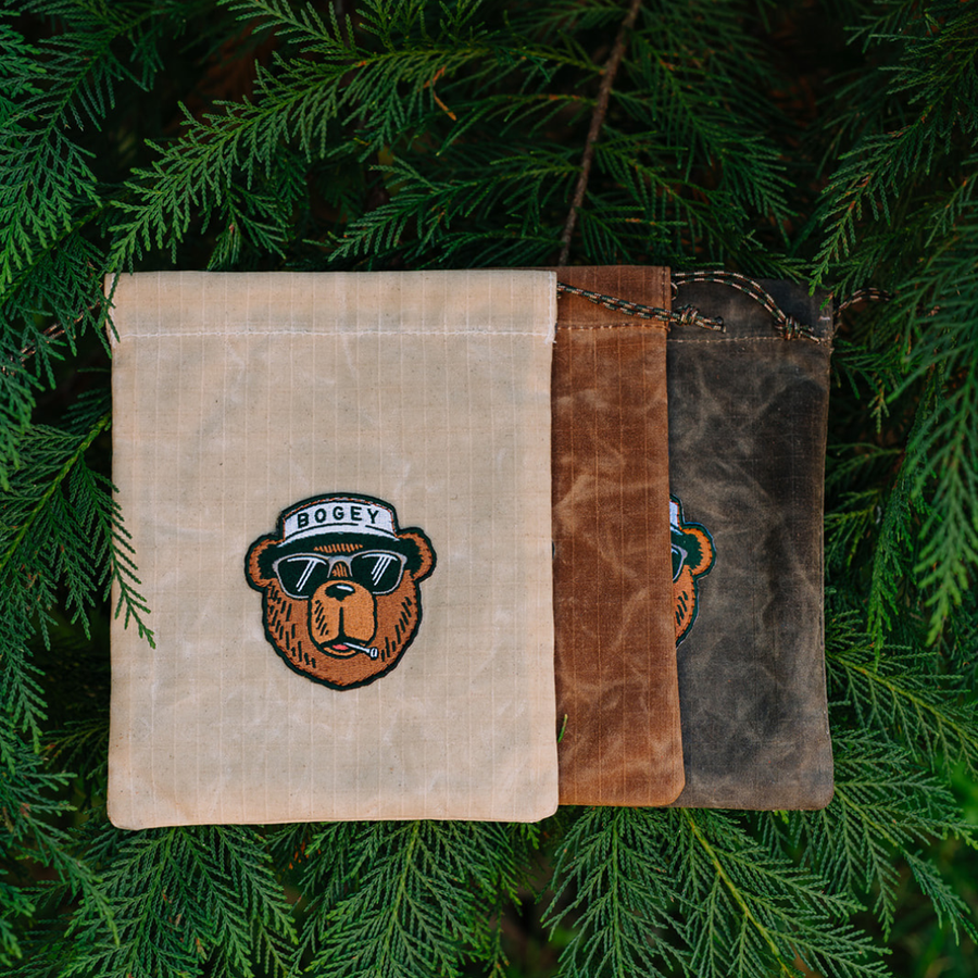 Bogey Waxed Ripstop Valuables Pouch