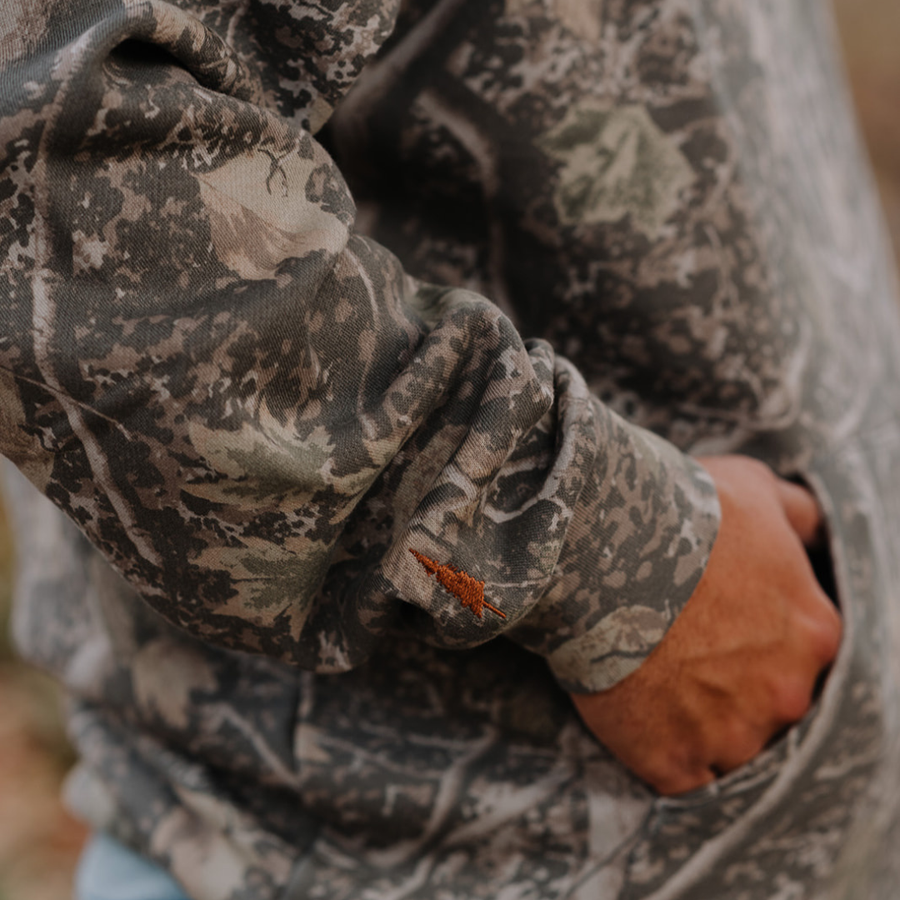 Bogey the Bear Camo Hoodie