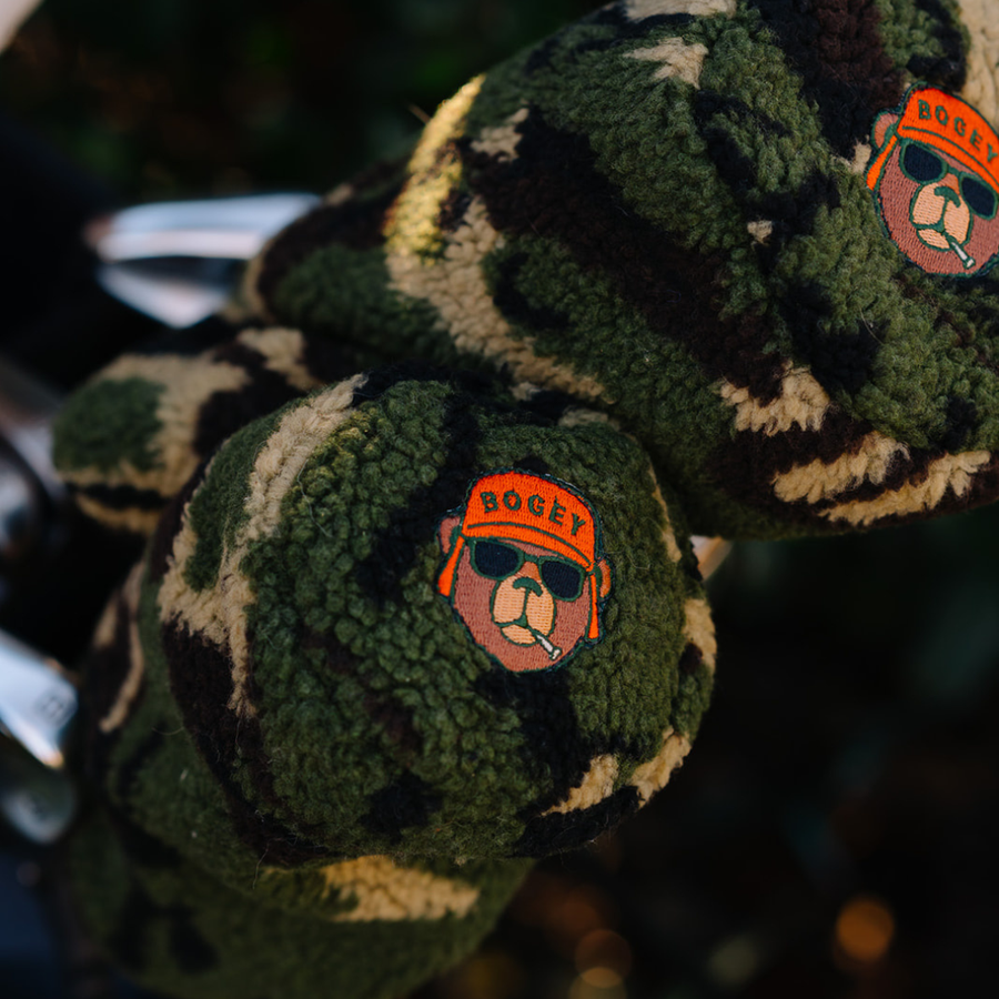 Bogey Camo Sherpa Barrel Headcovers
