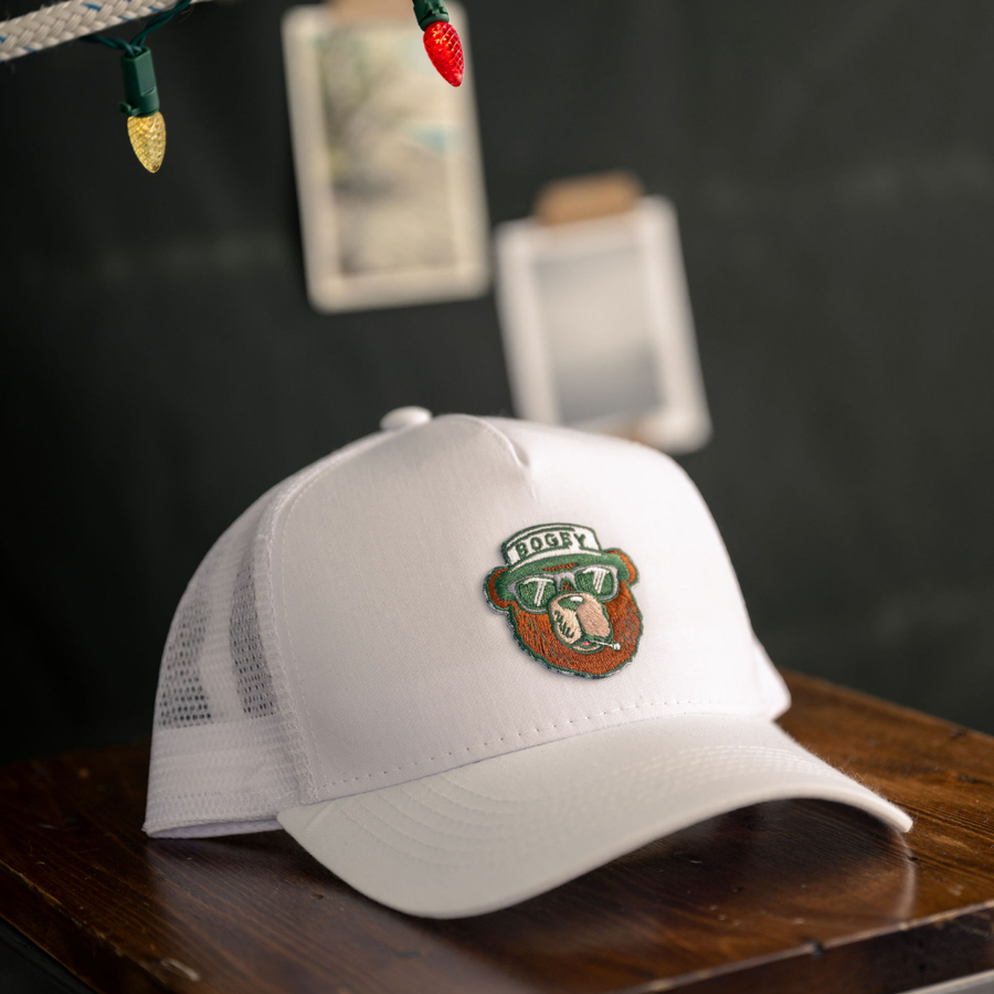 Bogey the Bear Trucker Hats